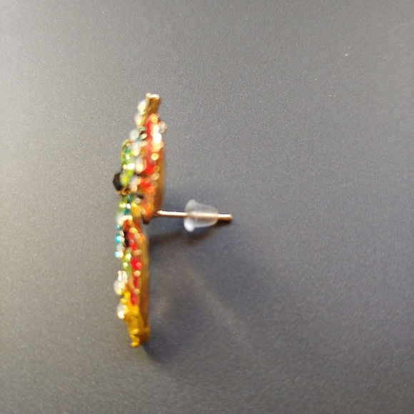 Butterfly Sparkly Earrings - Picture 4 of 6